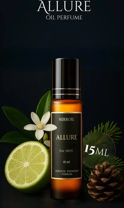 Масляный парфюм премиум-класса Mirroil Allure для мужчин, 15 мл