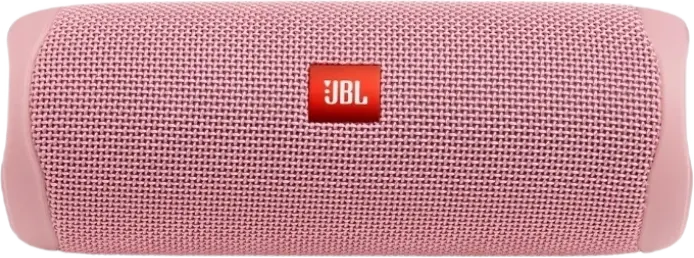 JBL Flip 5 Portable Bluetooth Speaker, Pink, 20W RMS, IPX7 Waterproof, 12h Battery Life, PartyBoost Stereo Pairing, USB Type-C Charging