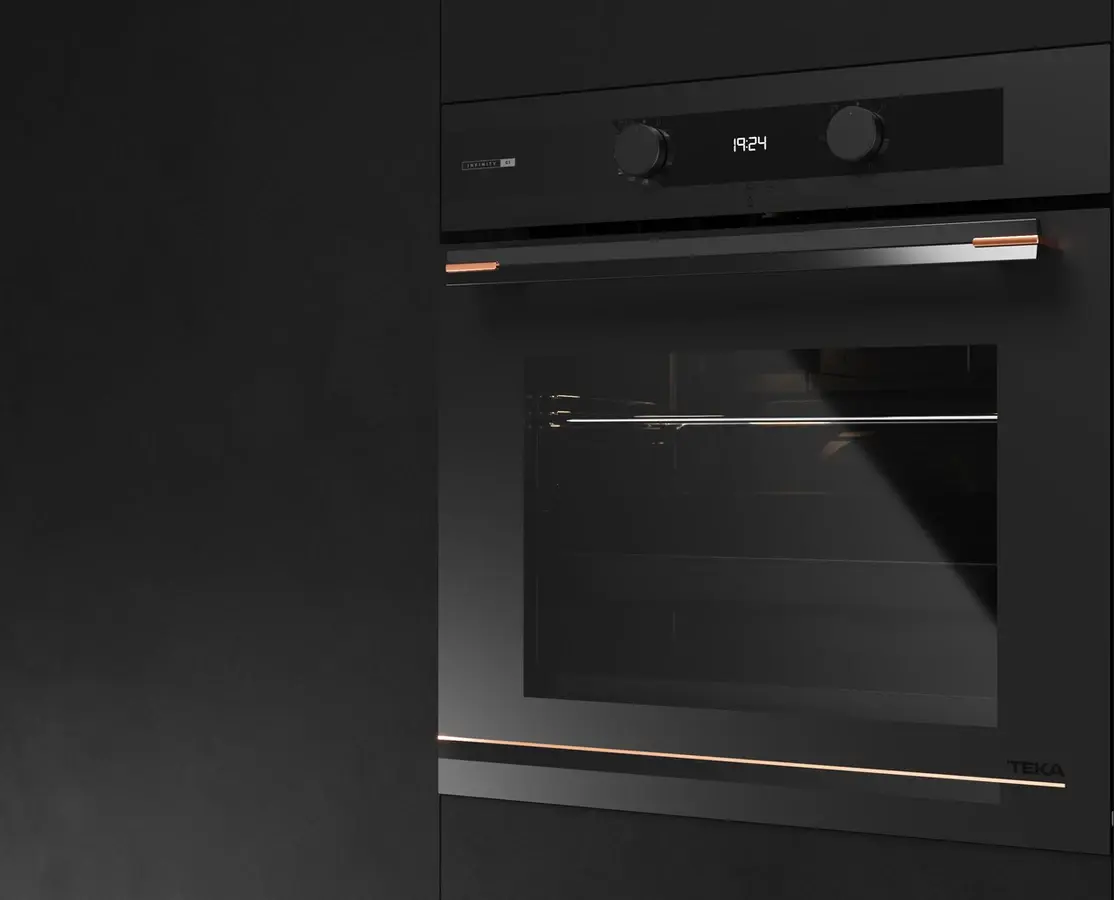 Cuptor Incorporabil Teka HLB 85-G1 P BM Maestro Pizza, Curățare Pirolitică și HydroClean PRO, 70L, Clasa A+, Funcție Pizza, Touch Control, Negru Mat