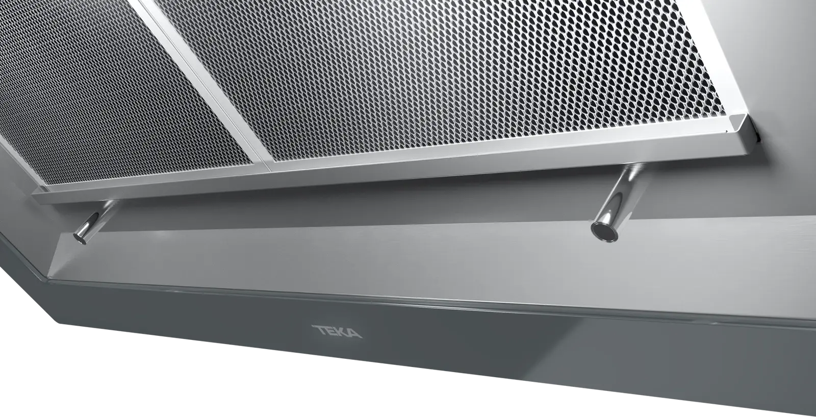 Teka DLV 98660 TOS ST Vertical Decorative Hood, Urban Colors Edition, Stone Grey, 900mm, Touch Control, LED Lighting, Rim Extraction, 696 m3/h Max