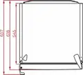 Congelator vertical Teka RSF 75640 SS, Full No Frost, Capacitate 273L, Clasa Energetică E, 4 Stele, Inox, Control Touch, Dimensiuni 185x59.5x61.8 cm