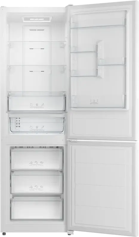 Frigider Combinat Teka NFL 345 C, Full No Frost, Control Electronic, Iluminare LED, Clasa Energetică E, Capacitate Netă 302L, Dimensiuni 188x59.5x63.5 cm