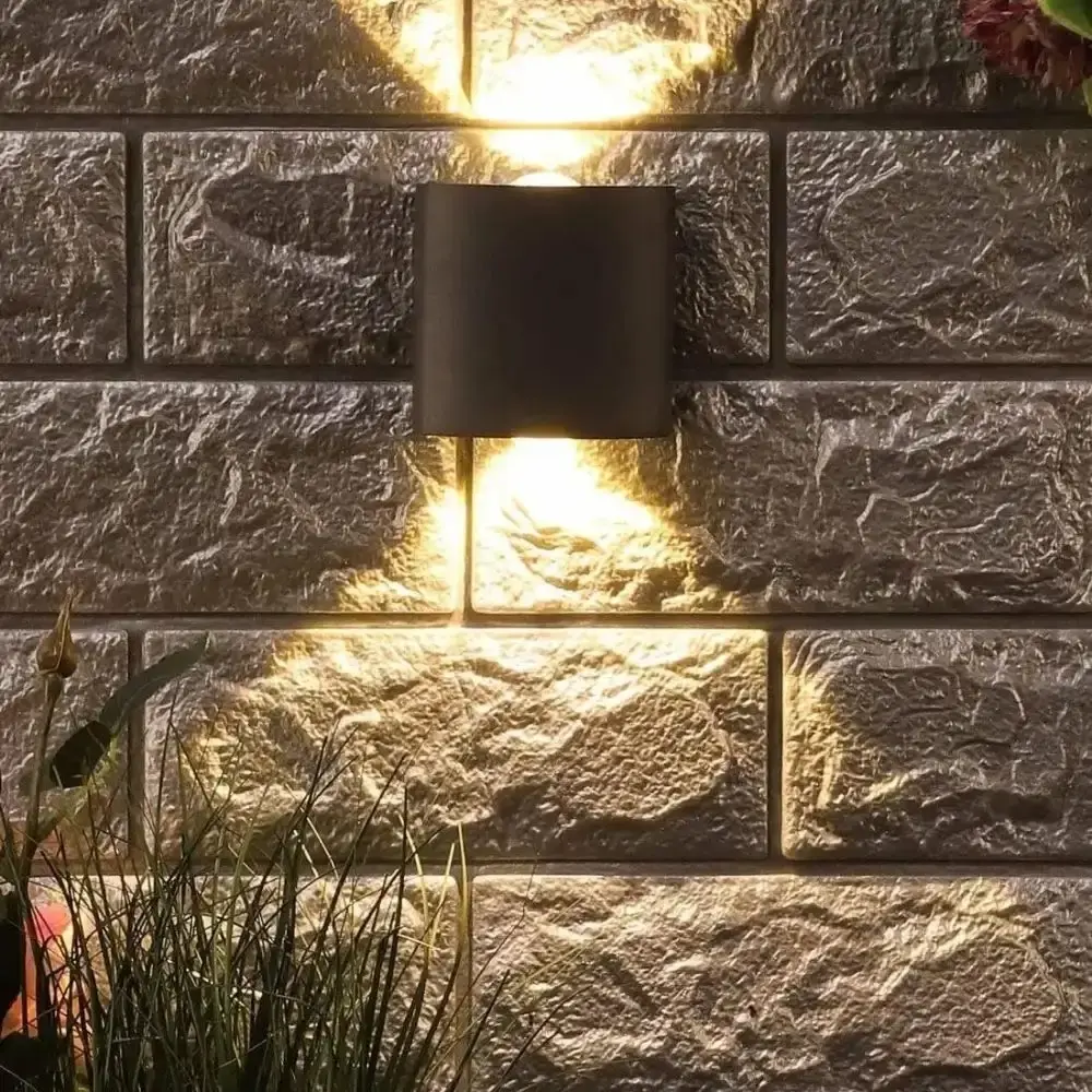 ProLed Otto WL-1107-2 Outdoor LED Wall Luminaire, 2W SMD LED, IP54 Waterproof, Aluminum Architectural Facade Light