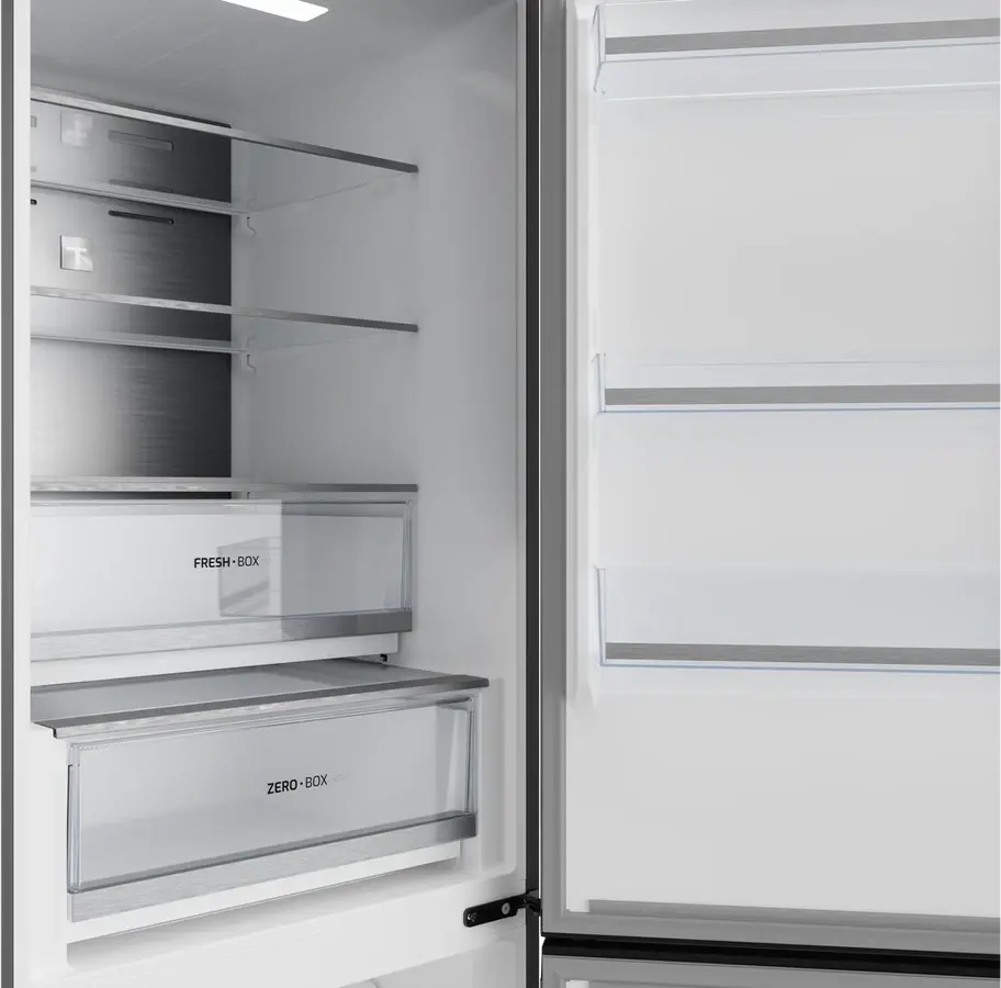 Frigider Combinat Teka RBF 64670 SS, Total No Frost, Motor Inverter, Inox, Clasa Energetică C, Volum 338L, Dimensiuni 60x70x185 cm
