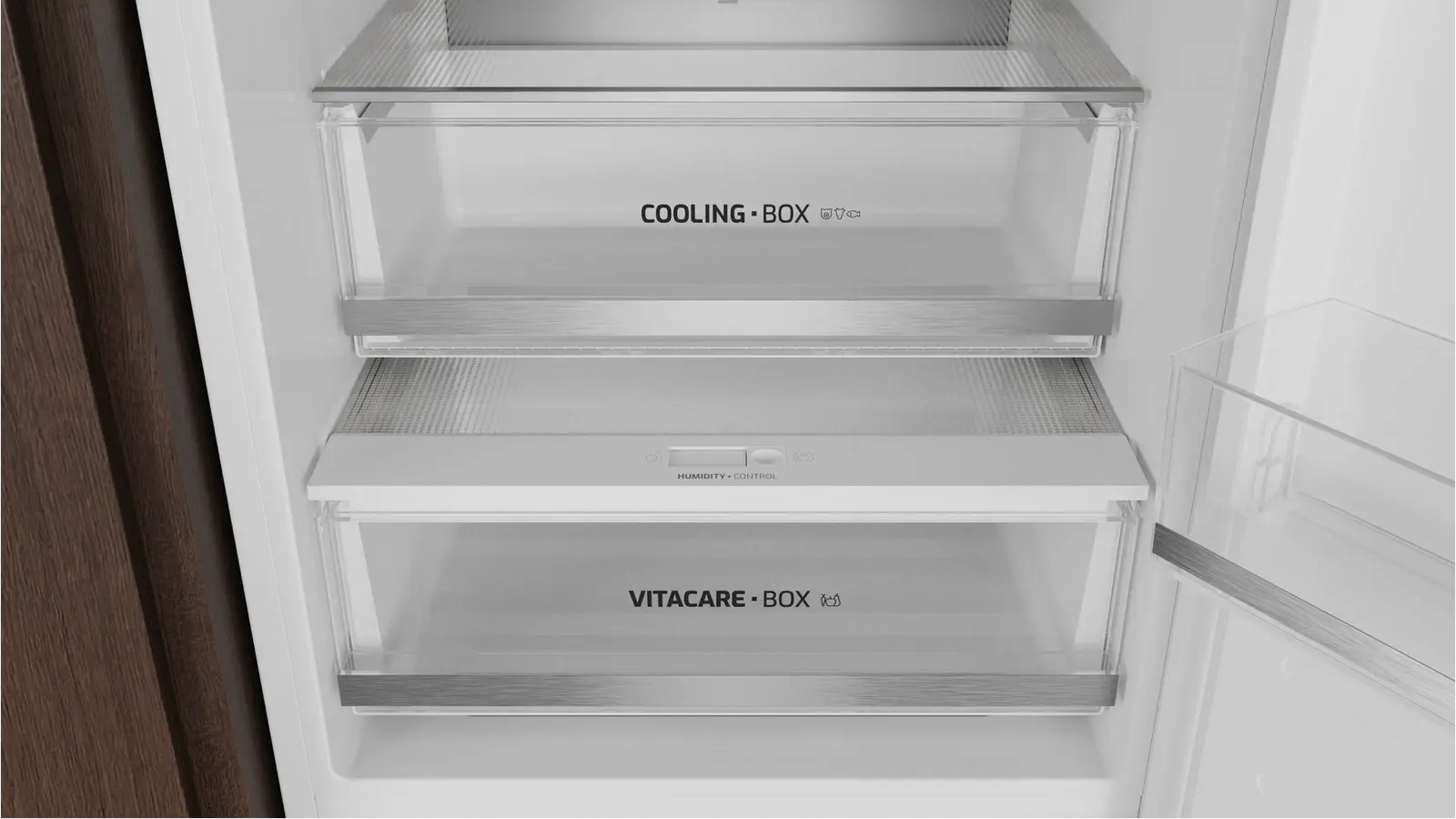 Teka RBF 73395 FI Built-in Bottom Freezer Refrigerator, Total No Frost, Inverter Compressor, 267L Capacity, Energy Class C, VitaCare Box, 178.5cm