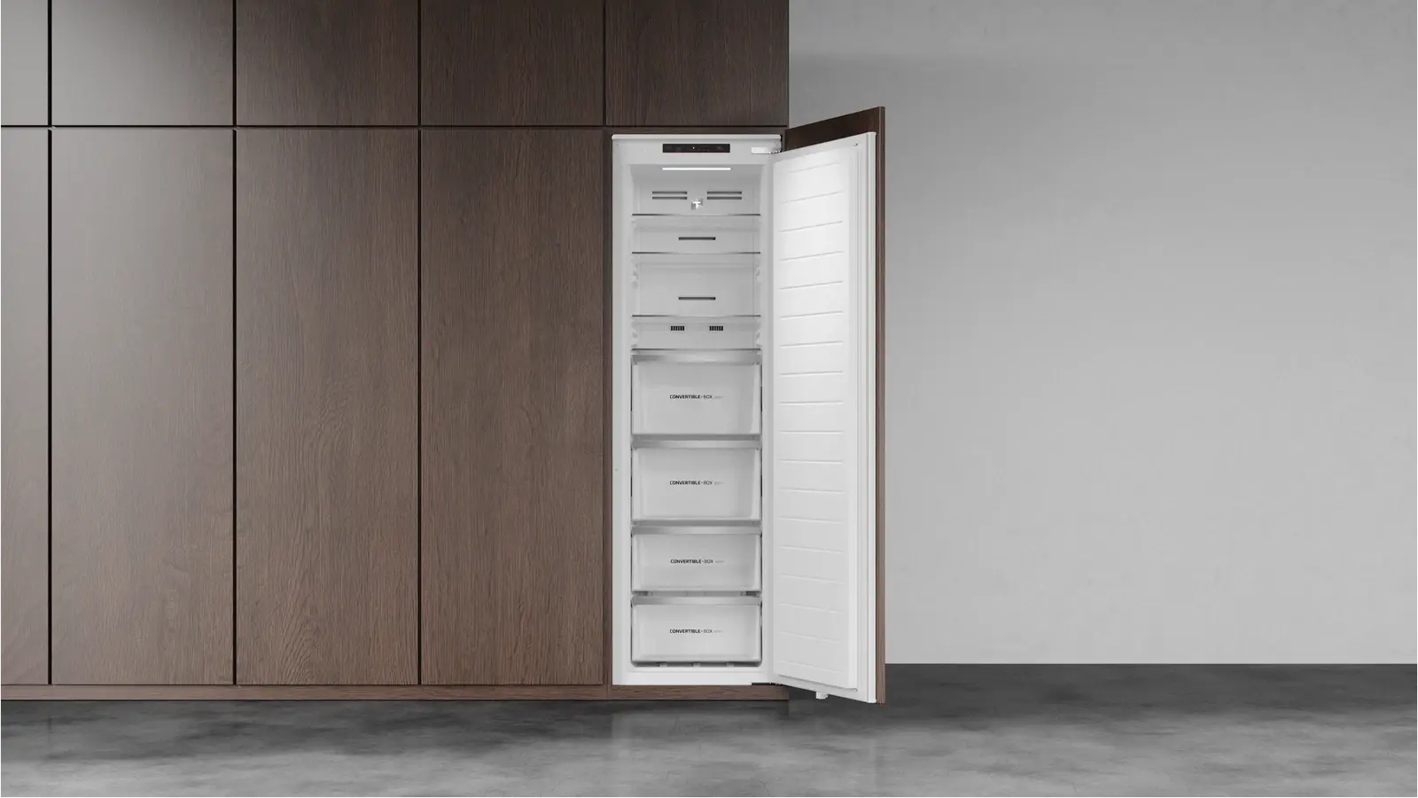 Congelator încorporabil Teka RSF 73385 FI, Total No Frost, Motor Inverter, Capacitate 212L, Clasa Energetică D, Sistem Culisare, VitaCare Box, Alb, 178.5 cm