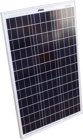 Power World PW50Wp-36M Polycrystalline Solar Module 50W 12V, High-Efficiency Photovoltaic Panel with Aluminum Frame and IP67 Junction Box