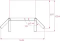 Холодильник Teka RFD 77825 GBK EU French Door, черное стекло Cristal Black, No Frost, ионизатор IONCLEAN, зона Gourmet, объем 500 л, 189x83x65 см