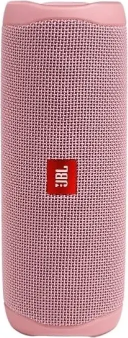 JBL Flip 5 Portable Bluetooth Speaker, Pink, 20W RMS, IPX7 Waterproof, 12h Battery Life, PartyBoost Stereo Pairing, USB Type-C Charging
