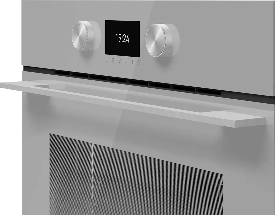 Teka HLB 8600 SM Urban Colours Built-in Multifunction Oven, SurroundTemp, 70L Capacity, A+ Energy Class, HydroClean PRO, TFT Display, Steam Grey