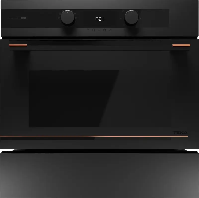 Cuptor Compact Multifuncțional cu Microunde Teka HLC 84-G1 BM Infinity G1, Negru Mat, Curățare cu Abur HydroClean, Capacitate 40L, 11 Funcții, 1000W