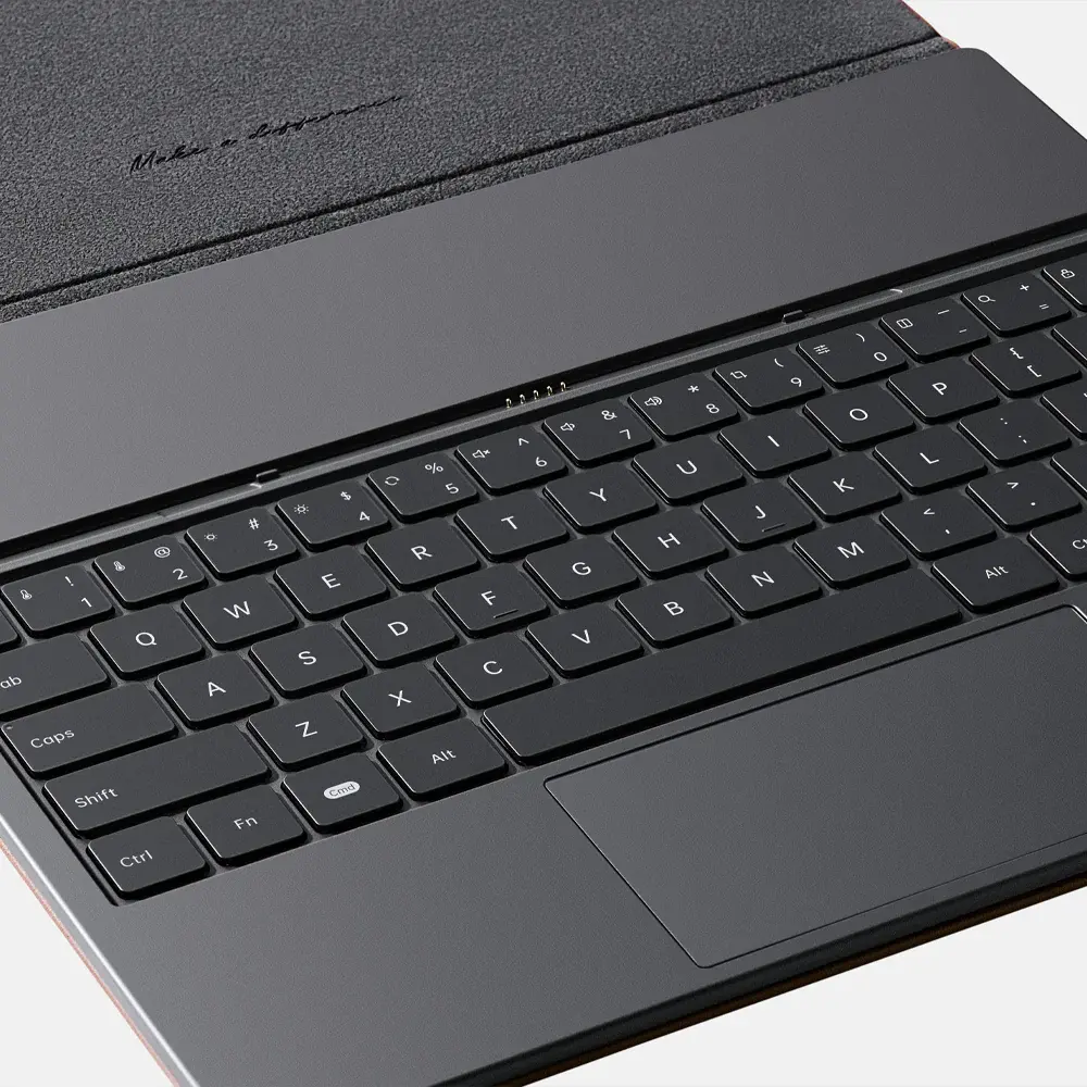 ONYX BOOX 13.3" Magnetic Keyboard Cover for Note Max & Tab X C, Pogo-Pin Connection, Trackpad, PU Leather, Shortcut Keys