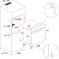 Cuptor Încorporabil Multifuncțional Teka HSB 6466 SS Neo, Capacitate 70L, Clasa Energetică A+, Funcții AirFry și CHEF, HydroClean PRO, Inox