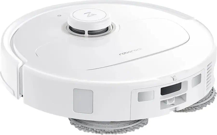 Roborock Q Revo MaxV Robot Aspirator si Mop cu Suctie 7000 Pa, Design FlexiArm, Evitare Obstacole Reactive AI, Doc de Spalat Mopuri cu Apa Calda 60C, Alb