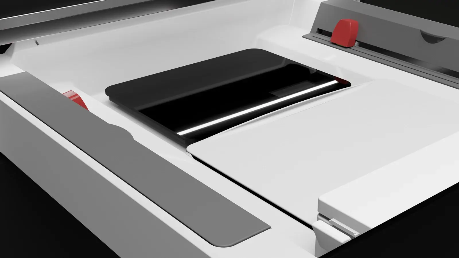 Teka VS 1520 GS Built-in Vacuum Sealer Drawer with Integrated Kitchen Scale, SoftClose Push-Pull System and Dual Roll Holders, 595x140x557 mm