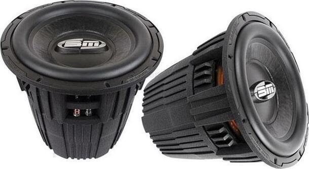 Boschmann AXZ-W10 TPO Car Subwoofer Driver, 10 inch (250 mm), 750W RMS / 1500W Peak Power, Dual Voice Coils 4 Ohm, HEED-M Technology, Kevlar Diffuser