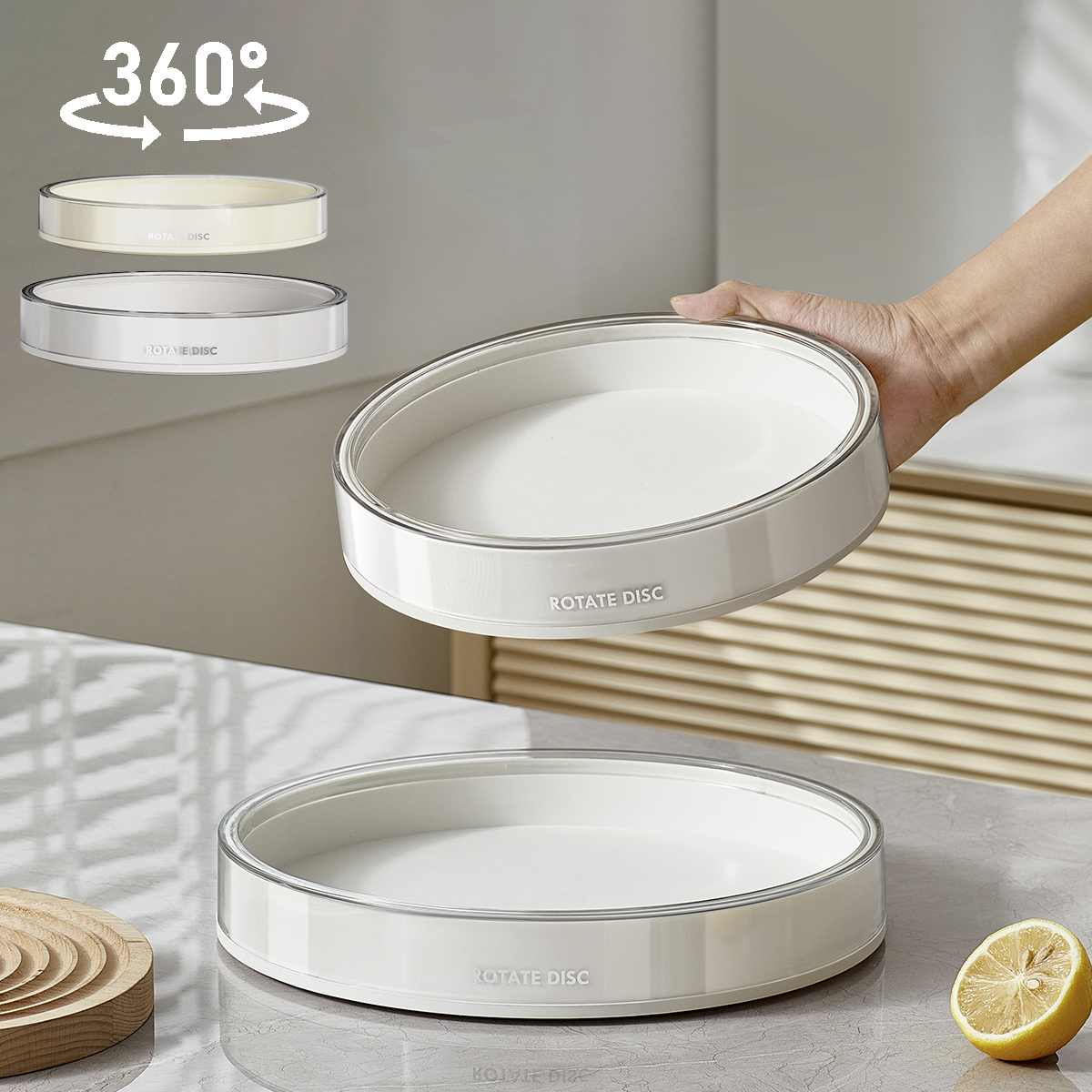Storage tray, rotatable 360°/ ø29 cm