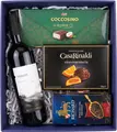Set Cadou Gourmet Merlot din 4 piese, Vin Bostavan Merlot Rosu Sec 2022, Ciocolatauri Nefis Coccosino si Casa Rinaldi Cioccoarancia, Ceai Richard Royal English Breakfast