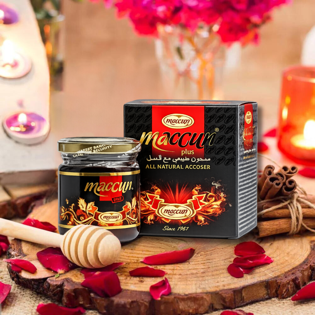 Maccun Plus VIP Miere Turcească Epimedium 240g - Supliment Afrodisiac Natural cu Ginseng, Lăptișor de Matcă și Tribulus pentru Vitalitate și Energie