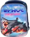 School Backpack 615R, 19L, Water-Resistant Polyester, Laptop Compartment, Ergonomic Air Mesh Back, Reflective Elements, Black