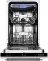 Tornado TDW45 712BI Slim Built-in Dishwasher, 45cm, 9 Place Settings, 7 Programs, Soft Touch LCD, AquaStop, Delay Start, White/Inox