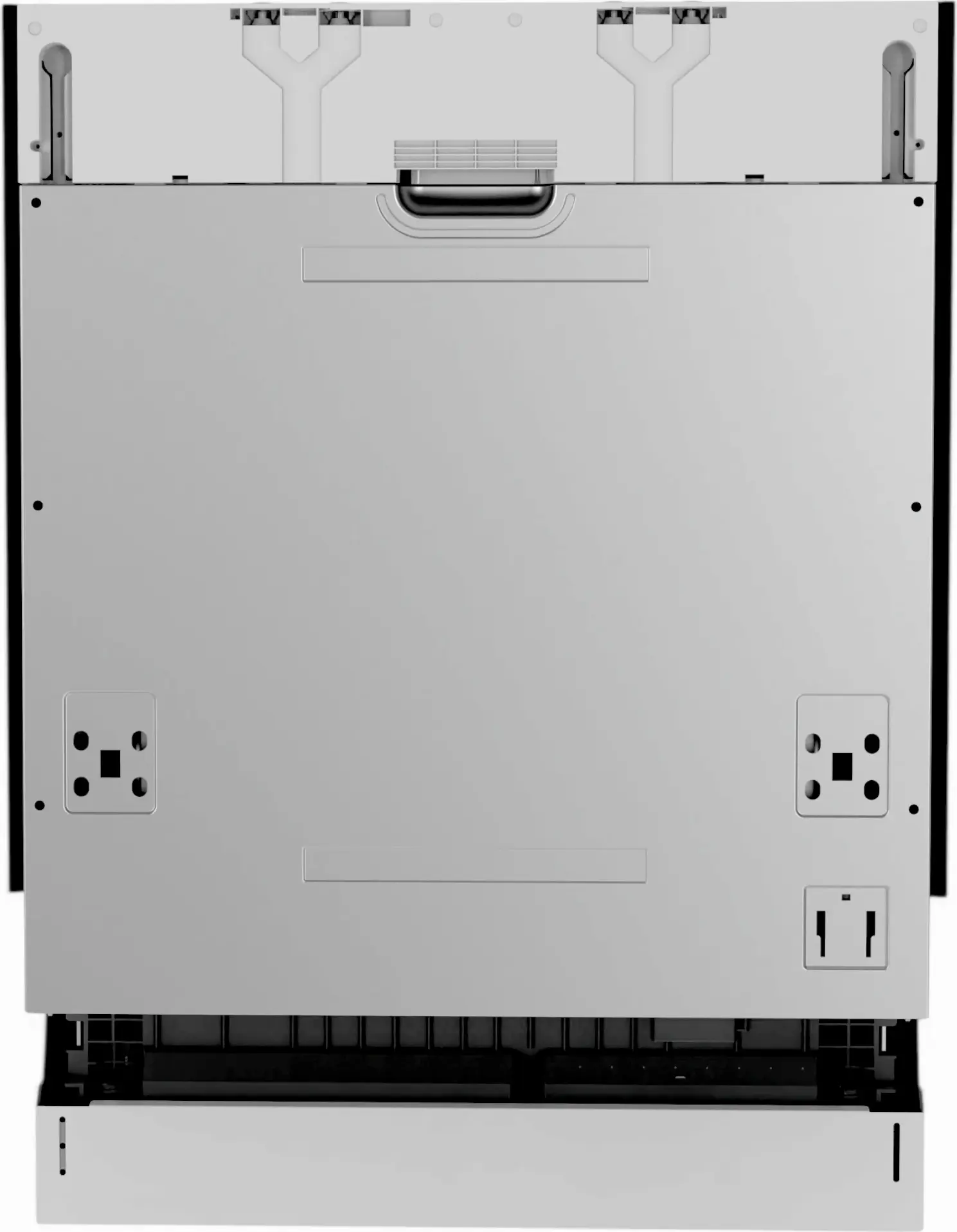 Backer WQP12-5315 Fully Integrated Dishwasher, 60cm, 12 Place Settings, 6 Programs, A++, AquaStop, Half Load, 49dB