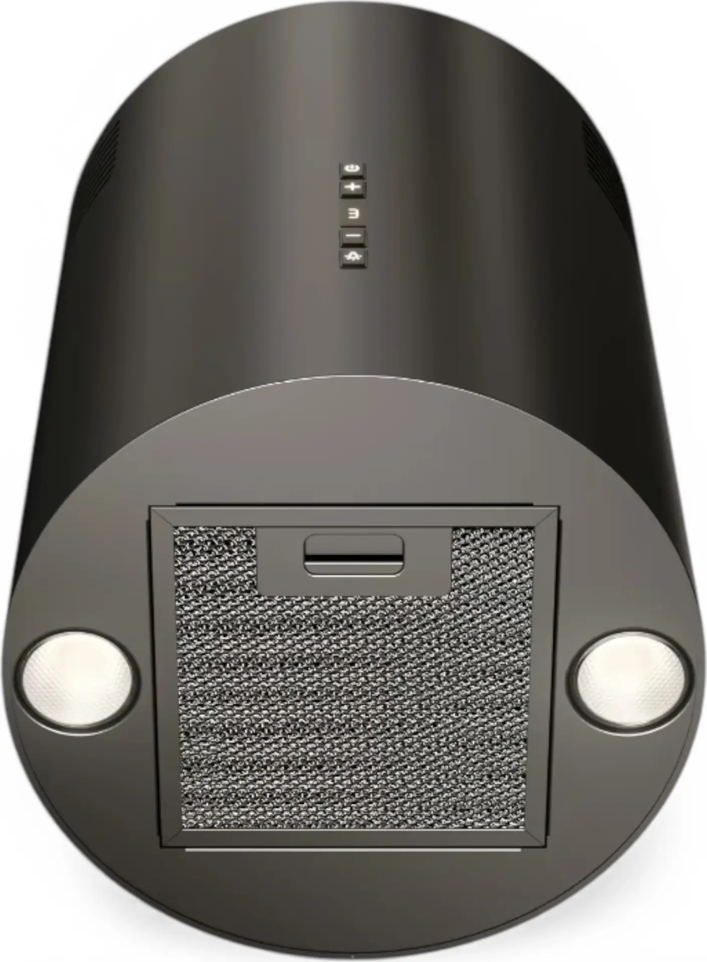 Hota de bucatarie tubulara Backer NONA Mini W4031, 31cm, 500 mc/h, 3 trepte, Control tactil, Telecomanda, Negru