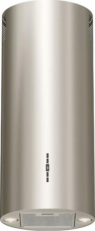 Backer NONA ELB W8035 SATIN Cylindrical Wall-Mounted Kitchen Hood, 35cm, 830 m³/h, 4 Speeds, LED Lighting, Remote Control, Stainless Steel