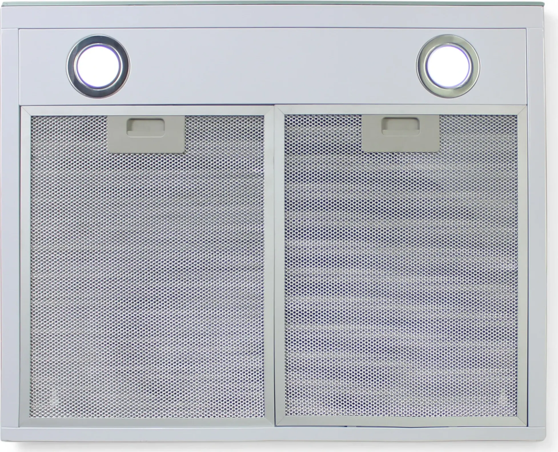 Backer IRMA RS602 WH Kitchen Hood, 60cm, 2 Motors, 550 m³/h, Gesture & Touch Control, 3 Speeds, LED Lighting, White Glass