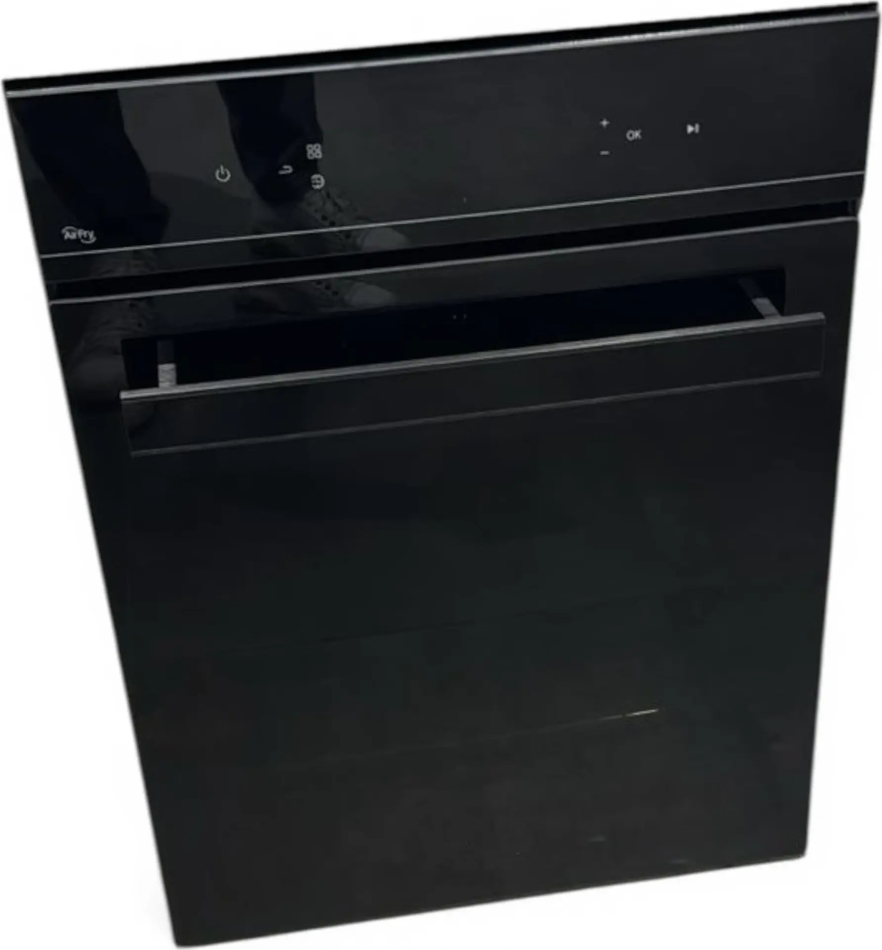 Backer BCE 456 FULL TOUCH FBL Built-in Electric Oven, 45cm Slim, 52L, 10 Functions, Turbo Convection, Grill, Full Touch Control, Class A, Black
