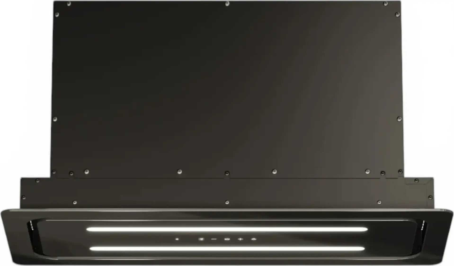Hotă Incorporabilă Backer VITUS 60 TOUCH BL, 1100 m³/h, Motor Turbo, Control Touch, Telecomandă, LED, 60cm, Sticlă Neagră
