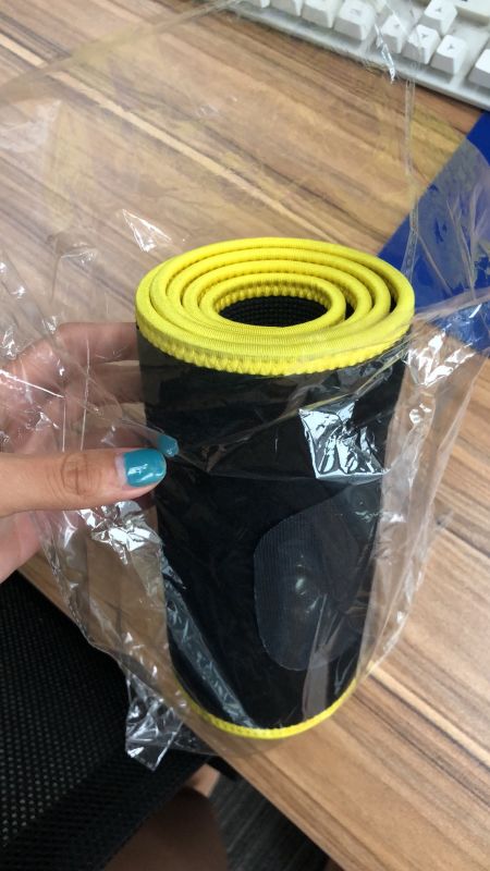 SWEAT Thermal Waist Trainer Belt - 20cm Neoprene & Nylon Sauna Sweat Belt for Gym, Adjustable Abdominal & Back Support, 60-120cm
