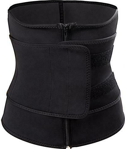 Corset Slimming pentru Femei - 70% Neopren, Chilot Modelator cu Inchidere Frontala si Curea Reglabilă Velcro, Compresie 2 Niveluri, Suport Lombar pentru Sport