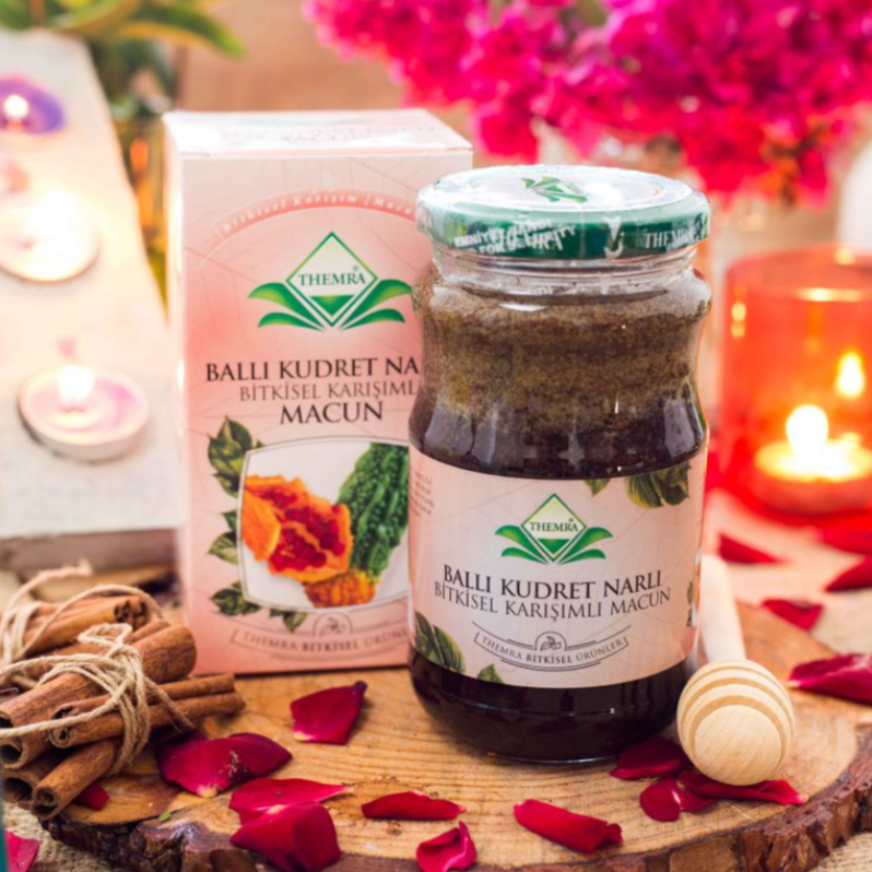 Themra Bitter Melon and Honey Herbal Mixture Paste 420g - Natural Support for Gastrointestinal Health, Digestion, Gastritis and Detoxification