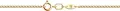 SOKOLOV Red Gold 585 Bracelet, Double Rhombus Weave, Article 551010252, 0.9g, 0.25mm Wire Diameter, Diameter 17, for Women and Children