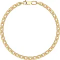 Brățară SOKOLOV din aur roșu 585, model 552100502, impletitură rombus triplu, construcție goală, greutate 2.23g, diametru 0.5mm, diametru 18, unisex