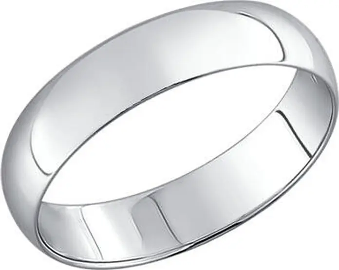 SOKOLOV 94110001 Inel Nunta, Argint 925, Design Simplu si Neted, Unisex, Marime 17, 1.99g