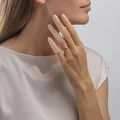 Diamant Red Gold Ring 31-111-00472-1, 375 Gold Purity, 9 Karat Collection, 1.13g Weight, 3mm Width, Size 23, Unisex Jewelry for Men and Women