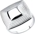 Bijuterie SOKOLOV 94013296 pentru femei din argint 925, accesoriu argintiu, dimensiune inel 19.5, 17x17x4 mm, 3.78 g, fara insertii