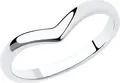 Inel SOKOLOV 94013245 pentru femei, Argint Sterling 925 placat cu Rodiu, Colecția SKLV, 0.84g, Lățime 2-3mm, Mărime 17, Marcaj 925