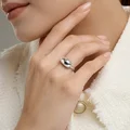Inel SOKOLOV 94014733 pentru femei, Mărime 17.5, Argint Sterling 925 placat cu rodiu, Lățime 2 mm, Greutate 2.81 g, Design Minimalist Elegant