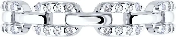 Inel SOKOLOV pentru femei 94014231, argint 925 placat cu rodiu, cu 48 de pietre rotunde de zirconiu cubic incolor, latime 2mm, marime 18, 0.408 ct