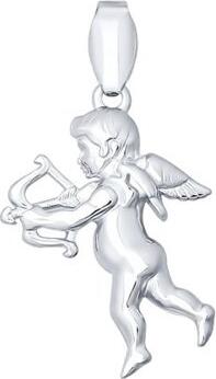 SOKOLOV 94030697 Pandantiv Cupid pentru Femei, Bijuterie din Argint 925, Greutate 0.89g