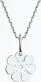 SOKOLOV 94031401 Women's Flower Shaped Pendant, SKLV Collection, Rhodium-plated 925 Sterling Silver