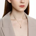 Pandantiv Crucifixe Ortodox Diamant Blagovest pentru femei, Aur Combinat Galben și Alb 585, Placare Rodiu, 0.79g, Inscripție 'Salvează și Protejează', 51-131-02828-1