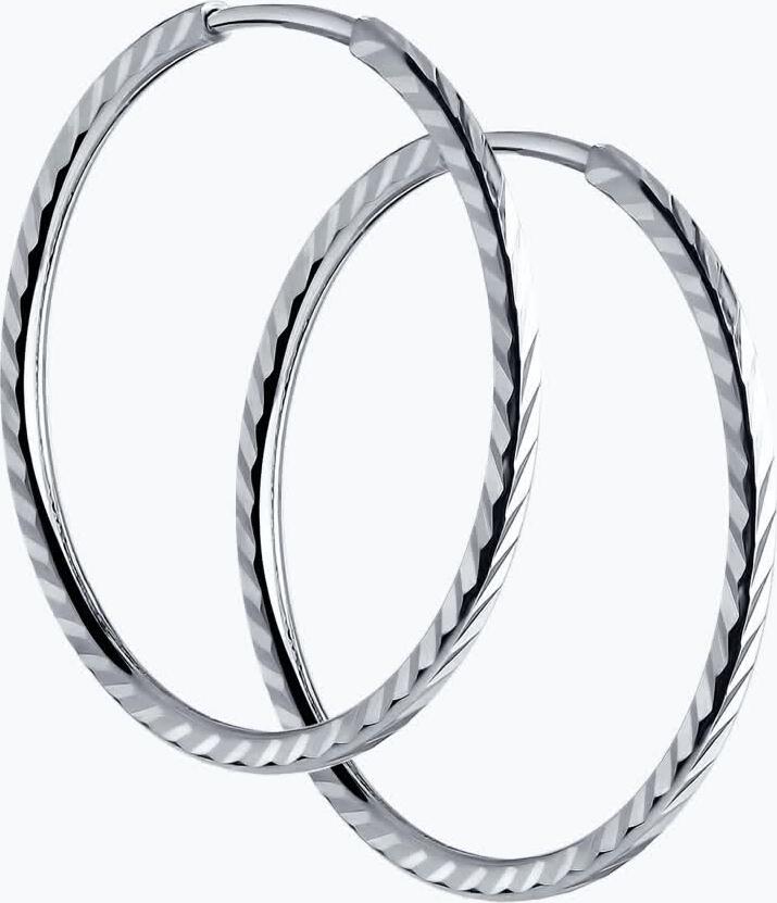 Серьги-конго для женщин Sokolov 94140048, серебро 925 пробы, 2.8 г