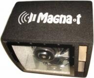 Subwoofer Activ BOMPASS MAGNA-T GT-100BP cu Amplificator Integrat, Difuzor de 250mm, Design Double Box și Inversor de Fază Bass Reflex Slotuit