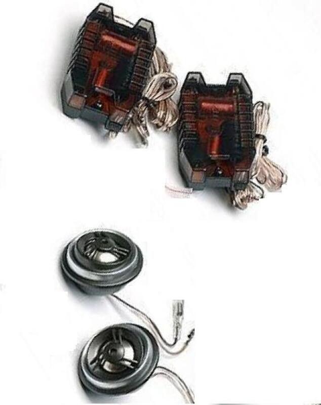 Boschmann AL-100SE Component Speaker Set, 100mm (4"), 35W RMS, 140W Max, 4 Ohm, 91dB Sensitivity, Titanium Membrane, Digital Sound Processing