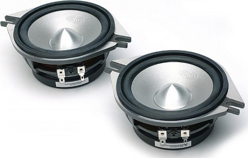 Boschmann AL-100SE Component Speaker Set, 100mm (4"), 35W RMS, 140W Max, 4 Ohm, 91dB Sensitivity, Titanium Membrane, Digital Sound Processing