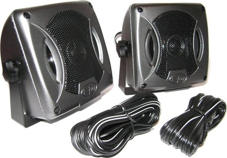 Difuzoare Auto Coaxiale Boschmann PR-222 3.5 Inch (80mm), 2 Căi, 80W, Coș din Oțel Ștanțat, Difuzor din Celuloză, Suporturi Rotative, Gri